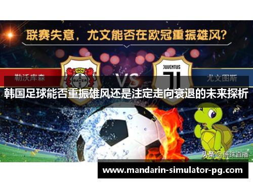韩国足球能否重振雄风还是注定走向衰退的未来探析