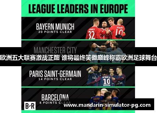 欧洲五大联赛激战正酣 谁将最终笑傲巅峰称霸欧洲足球舞台