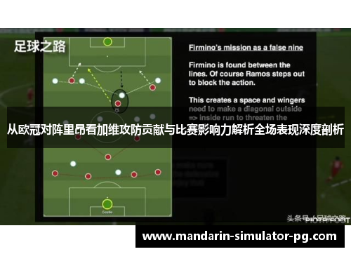 从欧冠对阵里昂看加维攻防贡献与比赛影响力解析全场表现深度剖析